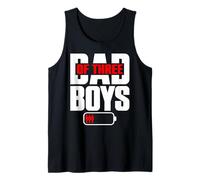 Funny Dad of 3 Boys Three Sons Happy Father's Day Tank Top
