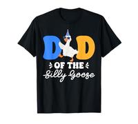 Funny Dad of The Silly Goose Happy Father's Day Daddy Men T-Shirt