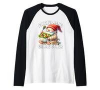 Funny Dad Saying For Men Fathers Day Gnome For Vegan Dad Raglan Baseball Tee