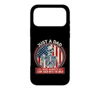 Funny Dad Saying Just Dad Always Came Back With The Milk Case for iPhone 17 Pro Max