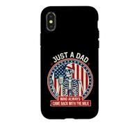 Funny Dad Saying Just Dad Always Came Back With The Milk Case for iPhone X/XS