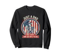 Funny Dad Saying Just Dad Always Came Back With The Milk Sweatshirt