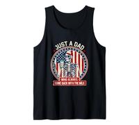 Funny Dad Saying Just Dad Always Came Back with The Milk Tank Top
