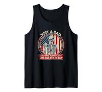 Funny Dad Saying Just Dad Always Came Back with The Milk Tank Top