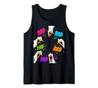 Funny Dad Seagull Faces Dad Dad Dad Fathers Day Tank Top