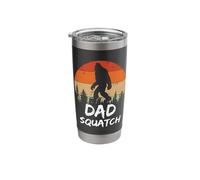 Funny Dad Squatch Sasquatch Yeti Or Bigfoot Daddy Humor Stainless Steel Insulated Tumbler