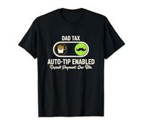 Funny Dad Tax Auto-Tip Enabled One Bite Humor for Dad T-Shirt