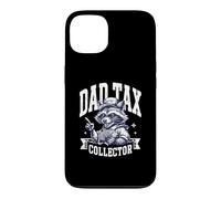 Funny Dad Tax Collector Snarling Raccoon Daddy Life Humor Case for iPhone 13