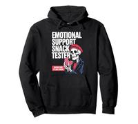Funny dad tax skeleton professional snack inspector papa Pullover Hoodie