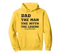 Funny Dad The Man The Myth The Legend In His Own Mind Humor Pullover Hoodie