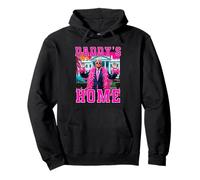 Funny Daddy's Home Trump 2024 Pullover Hoodie