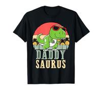 Funny Daddysaurus Dinosaur Dino T-Rex Dad Men Daddy Saurus T-Shirt