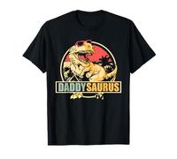 Funny Daddysaurus Dinosaur Dino T-Rex Father's Day Dad Papa T-Shirt