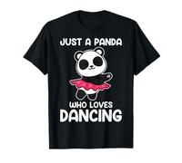 Funny Dancer Panda Lover - Just a Panda Who Loves Dancing T-Shirt