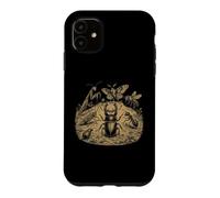 Funny Dancing Insects Circle Bugs Entomology Visual Artworks Case for iPhone 11
