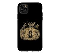 Funny Dancing Insects Circle Bugs Entomology Visual Artworks Case for iPhone 11 Pro Max