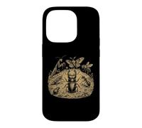 Funny Dancing Insects Circle Bugs Entomology Visual Artworks Case for iPhone 14 Pro