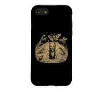 Funny Dancing Insects Circle Bugs Entomology Visual Artworks Case for iPhone SE (2020) / 7/8