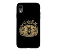 Funny Dancing Insects Circle Bugs Entomology Visual Artworks Case for iPhone XR