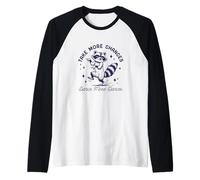 Funny Dancing Raccoon, Take More Chances, Dance More Dances Raglan Baseball Tee