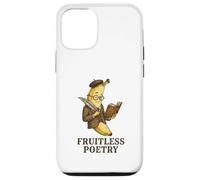 Funny Dark Academia Banana Poet English Teacher Writer Gift Case for iPhone 12/12 Pro