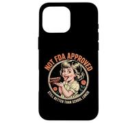 Funny Dark Humor - Still Better Than School Lunch - Protest Case for iPhone 16 Pro Max