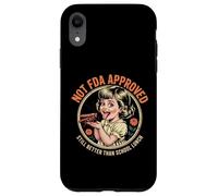 Funny Dark Humor - Still Better Than School Lunch - Protest Case for iPhone XR
