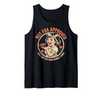 Funny Dark Humor - Still Better Than School Lunch - Protest Tank Top