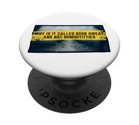 Funny Dark Road Optical Illusion Boob Sweat Humidititties PopSockets Adhesive PopGrip
