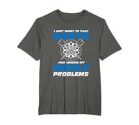 Funny Dart Lover Adult Problems Graphic Men Darts Player T-Shirt