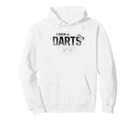 Funny Dart Player I Suck At Darts Pullover Hoodie