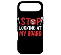Funny Darter Quote Stop Looking At My Board Darts Case for iPhone Air