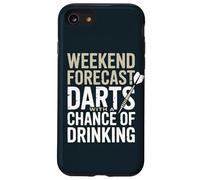 Funny Darts Player Bar League Drink Beer Play Darts Case for iPhone SE (2020) / 7/8