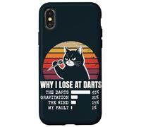 Funny Darts Player Bar League Why I Lose At Darts Case for iPhone X/XS