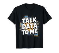 Funny Data Analyst Data Analytics Value Graphic T-Shirt, Men, Black, XL
