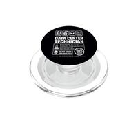 Funny Data Center Technician Sarcastic IT Warning Label PopSockets PopGrip for MagSafe