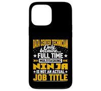 Funny Data Center Technician Technologist Engineer Job Title Case for iPhone 13 Pro Max