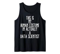 Funny Data Scientist Big Data Machine Analysis Statistics Tank Top