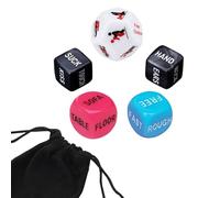 Funny Date Night Dice for Couples Valentine's Day Gift for Women Men Decider Dice Couple Game Dice for Girlfriend Boyfriend Wedding Anniversary Christmas Birthday Gifts 4FT10