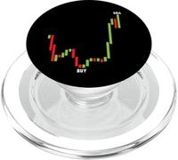 Funny Day Trading Buy Low Sell High Stock Trading PopSockets PopGrip for MagSafe