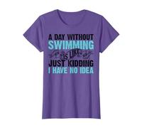 Funny Day Without Swimming Gift For Men Women Cool Swimmer T-Shirt