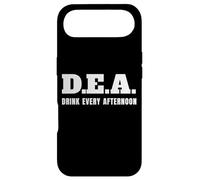Funny DEA Agent Drink Every Afternoon Joke Phrase Quote Fun Case for iPhone Air