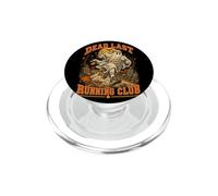 Funny Dead Last Running Club Halloween Humor Ghost PopSockets PopGrip for MagSafe