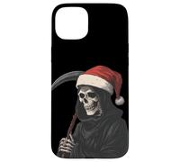 Funny Deadly Christmas Look with this Grim Reaper Costume Case for iPhone 15 Plus
