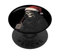 Funny Deadly Christmas Look with this Grim Reaper Costume PopSockets Adhesive PopGrip