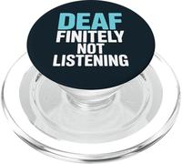 Funny Deaf Community ASL Interpreter PopSockets PopGrip for MagSafe