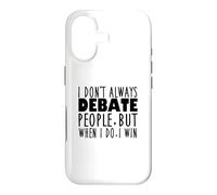 Funny Debate Team Winner Case for iPhone 17