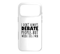 Funny Debate Team Winner Case for iPhone 17 Pro Max