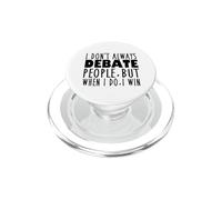 Funny Debate Team Winner PopSockets PopGrip for MagSafe
