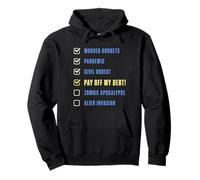 Funny Debt Free Celebration All Paid Off Pullover Hoodie